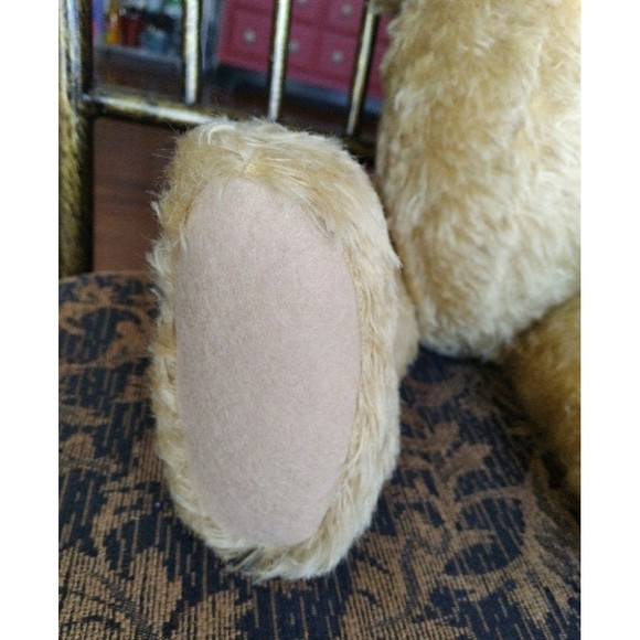 BEAR MOHAIR BEAR 19" TALL  JOINTED - Picture 6 of 8